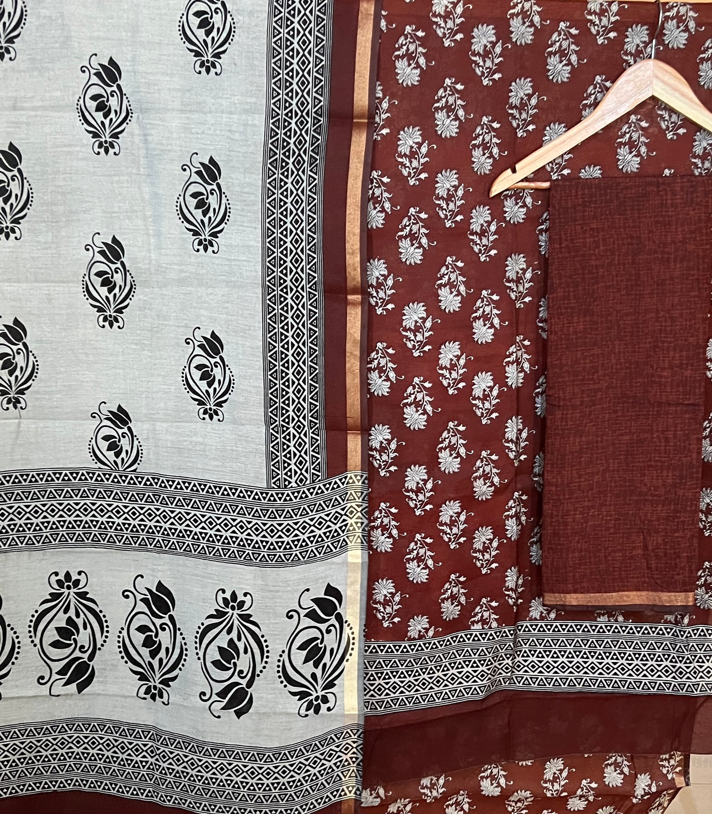 COTTON SILK SUIT (PH7206)