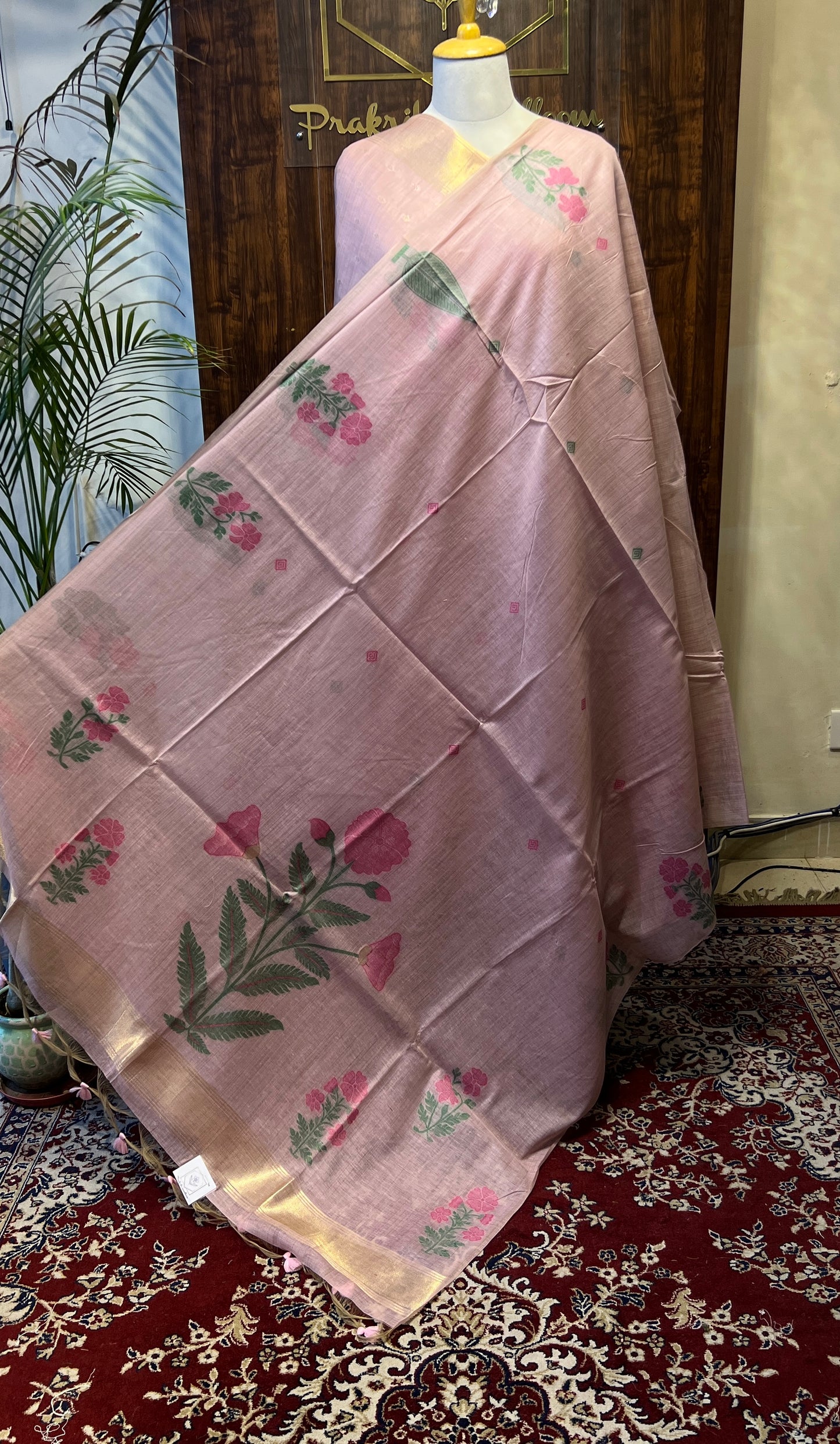 MUNGA COTTON SAREE (PH7349)