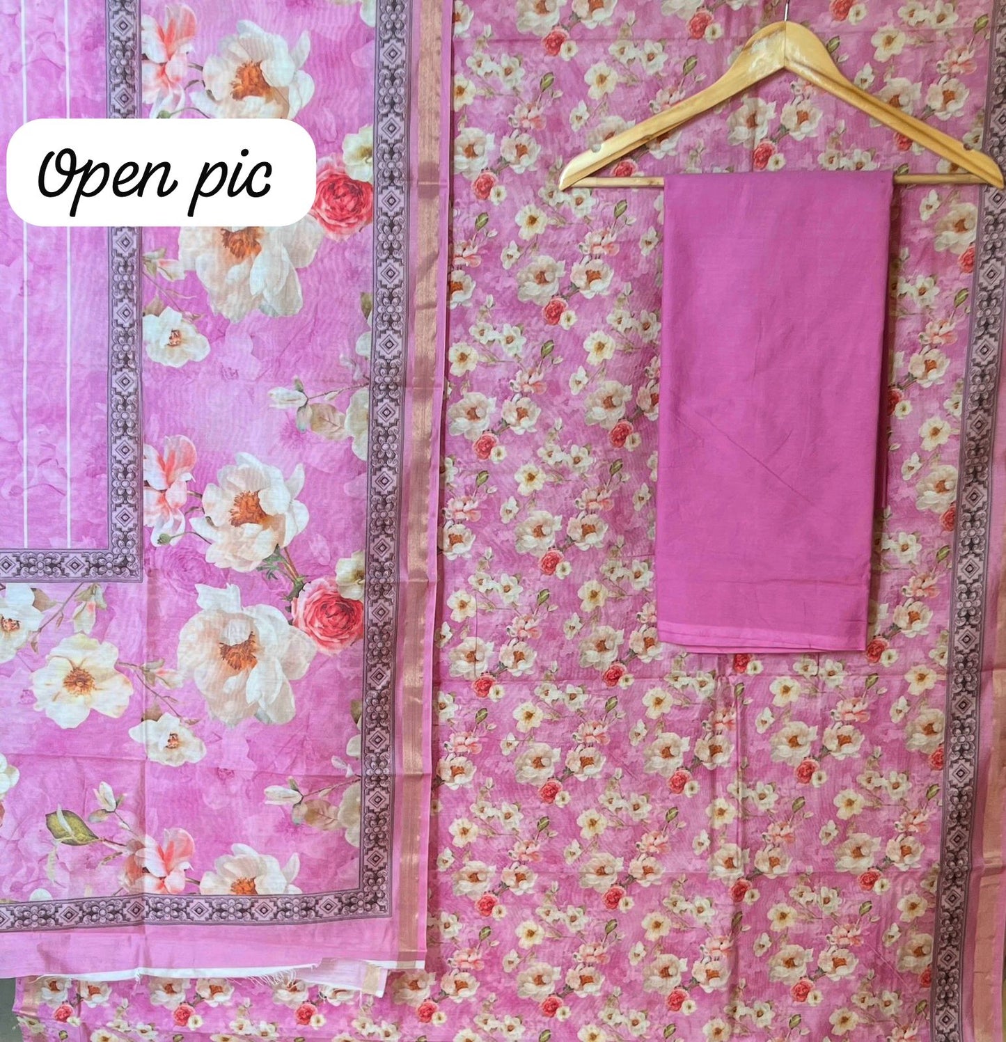 CHANDERI SILK SUIT (PH7410)