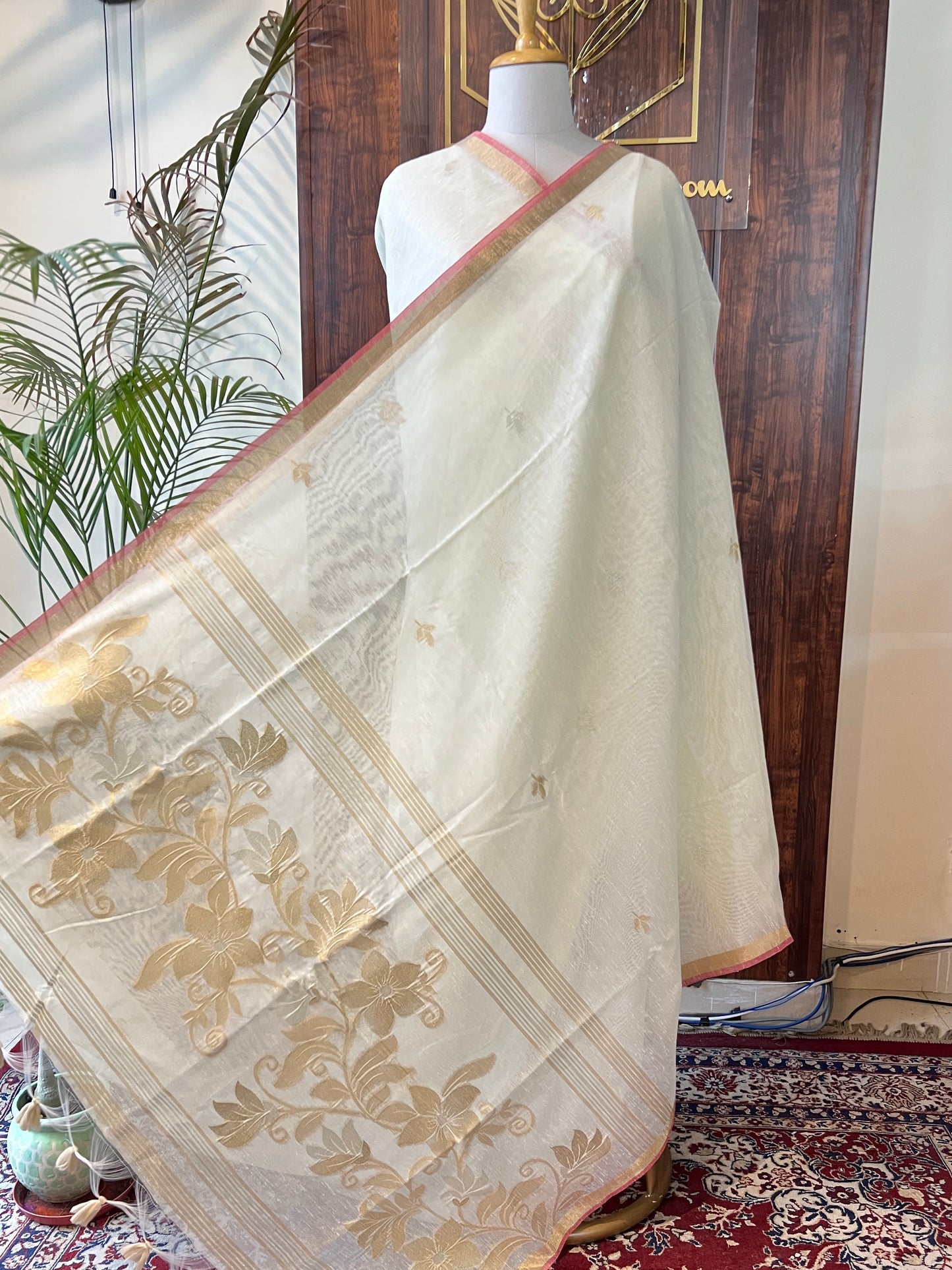 PURE LINEN SILK SAREE (PH7992)