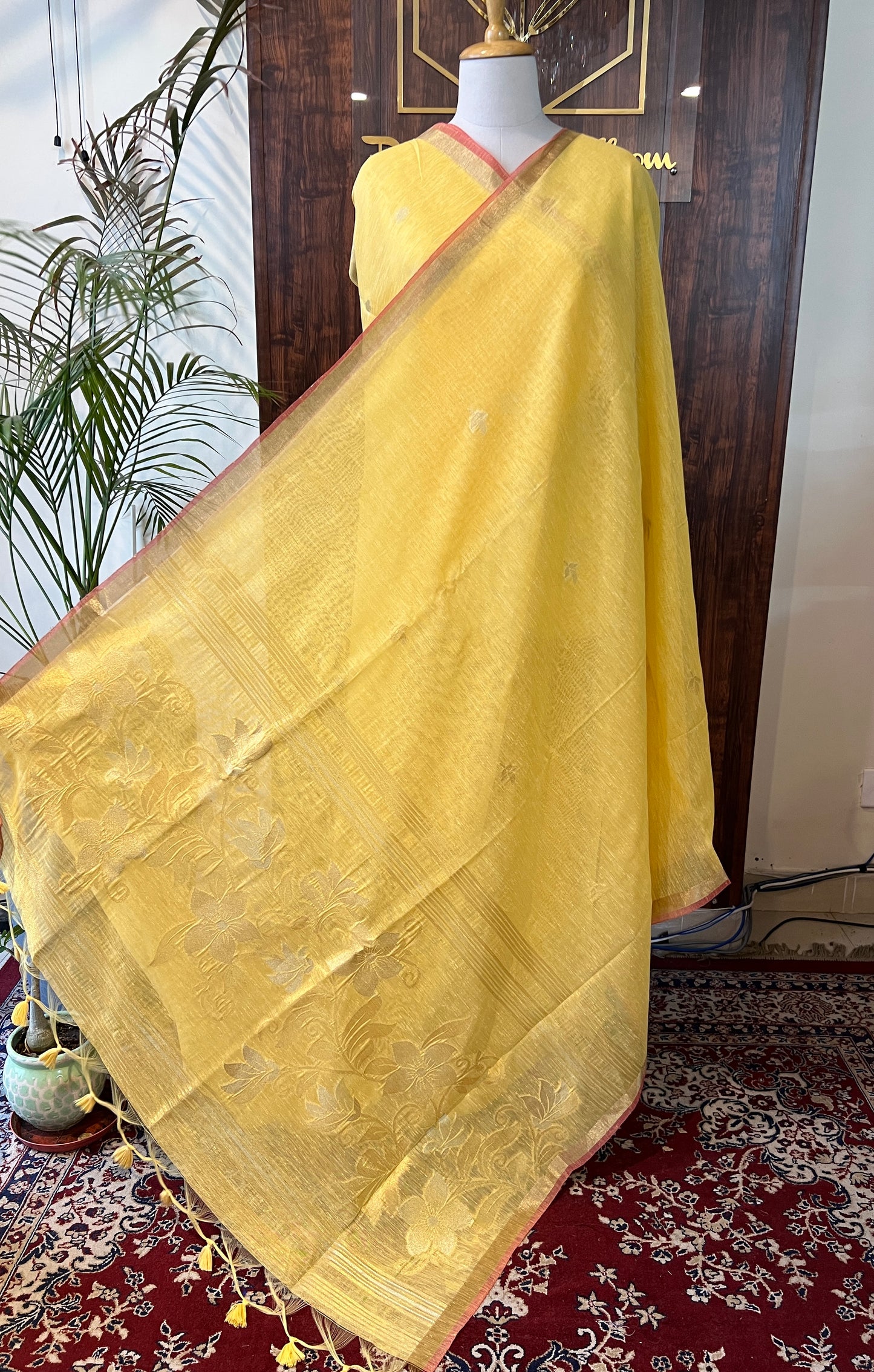 PURE LINEN SILK SAREE (PH7994)