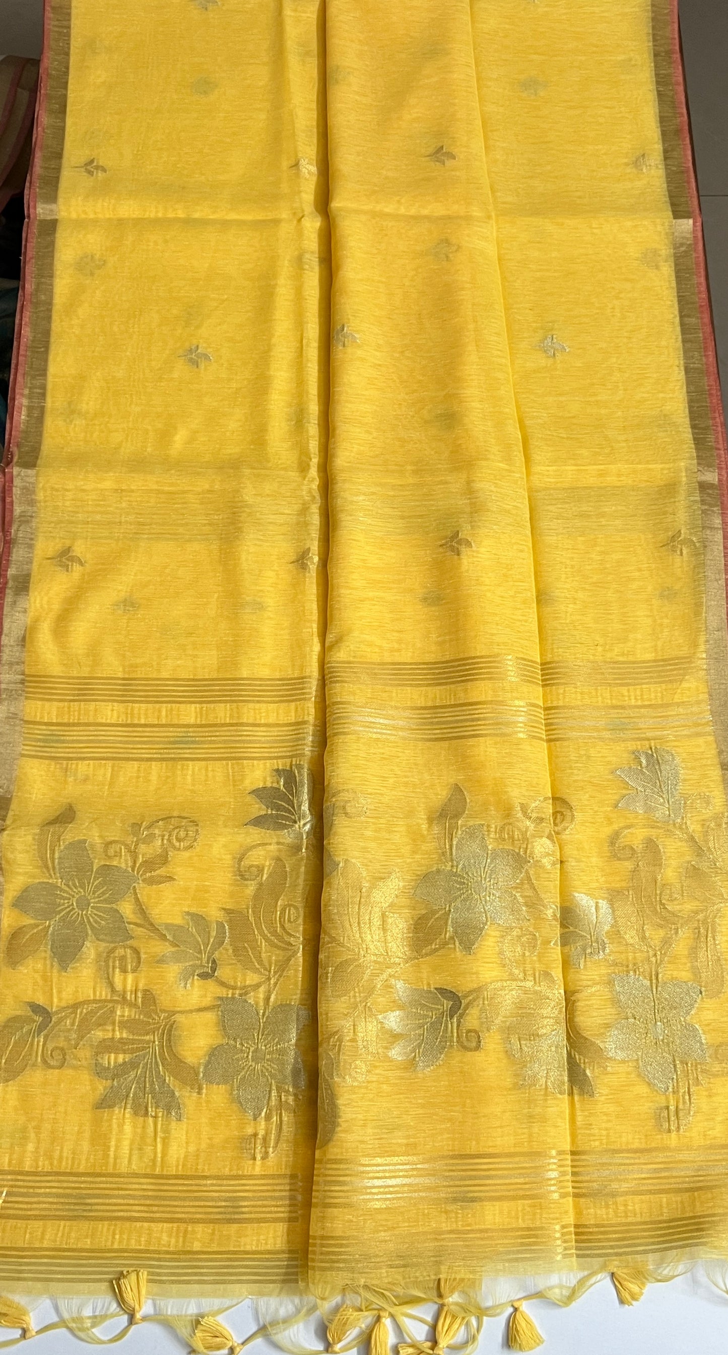 PURE LINEN SILK SAREE (PH7994)