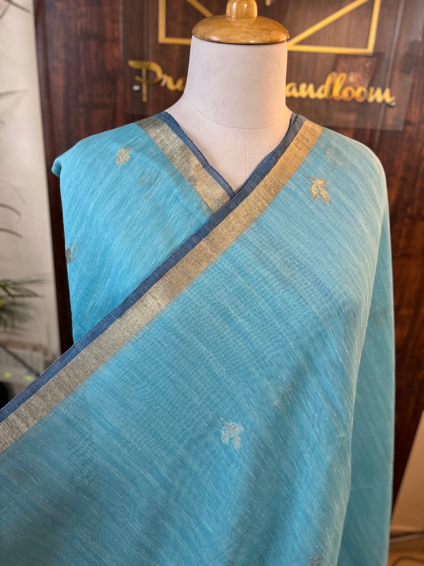 PURE LINEN SILK SAREE (PH7995)