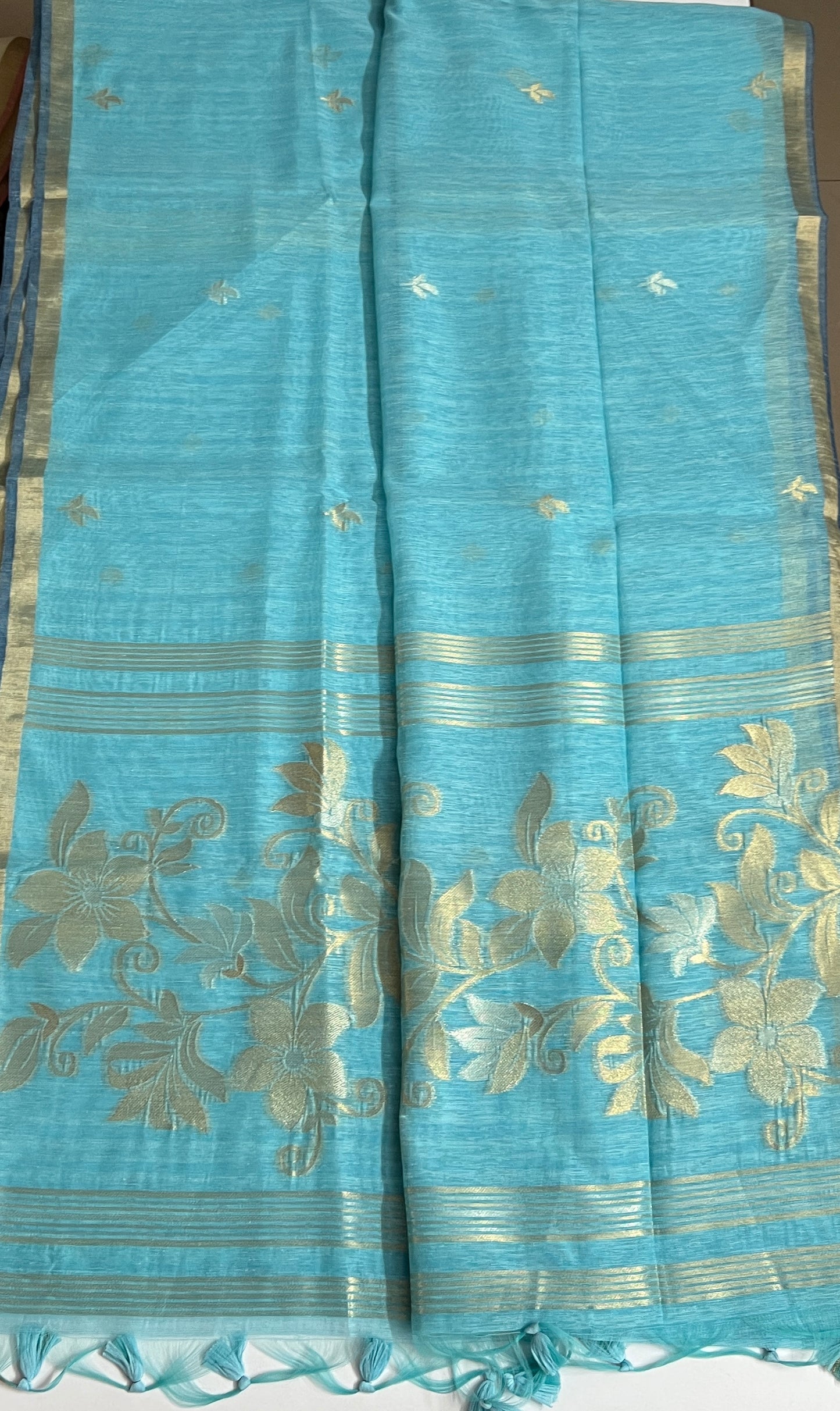 PURE LINEN SILK SAREE (PH7995)