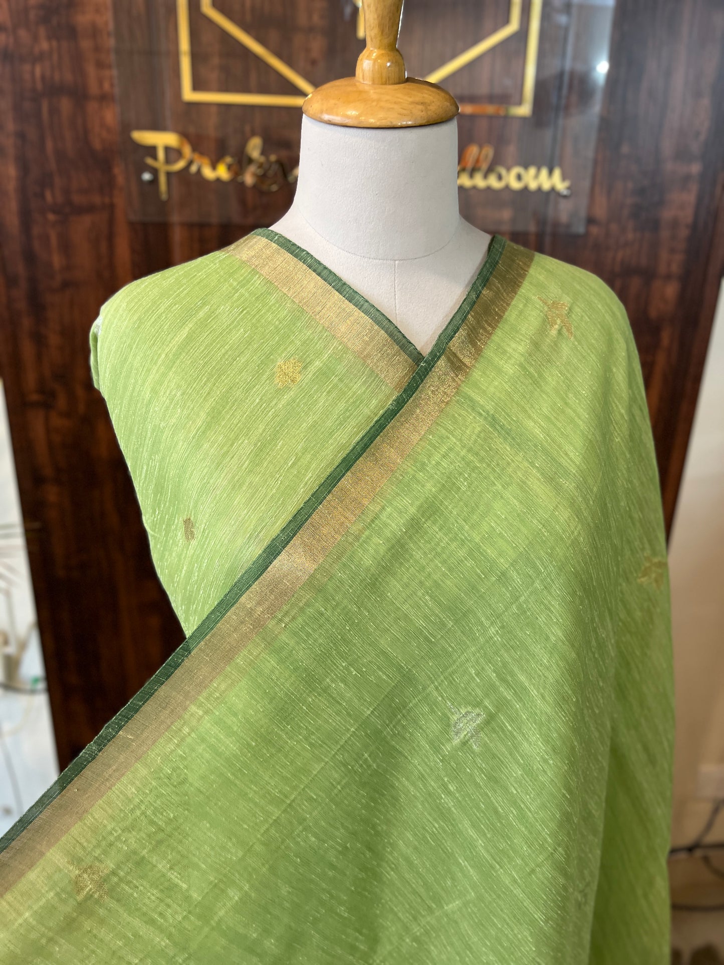 PURE LINEN SILK SAREE (PH7996)