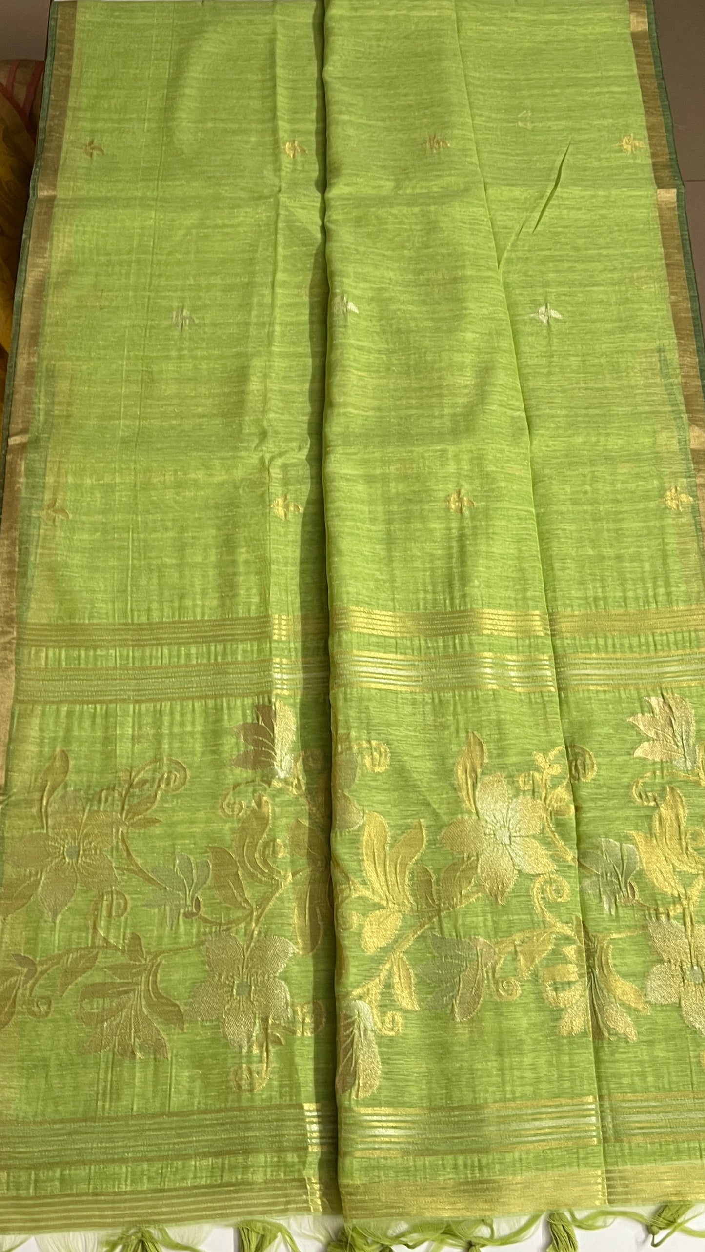PURE LINEN SILK SAREE (PH7996)