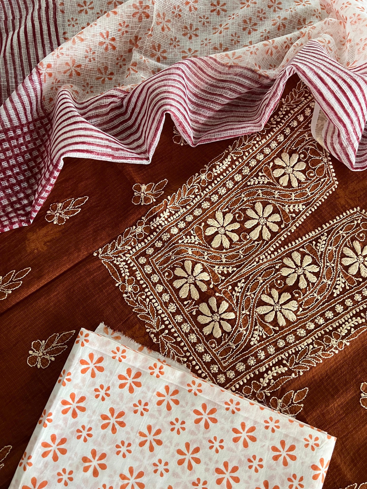 CHIKANKARI SUIT (PH8018)