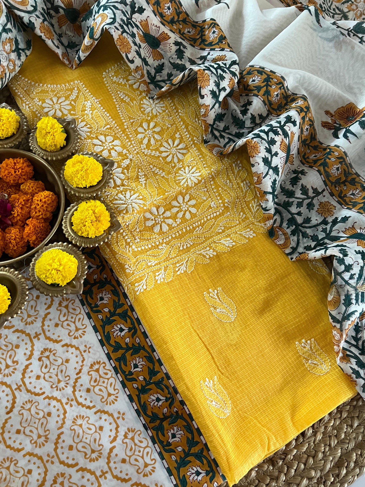 CHIKANKARI SUIT (PH8020)