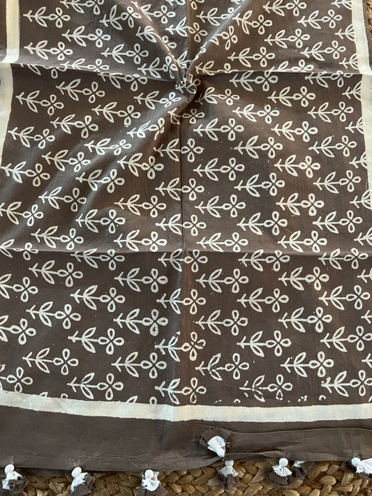 MULMUL COTTON STOLE (PH8074)