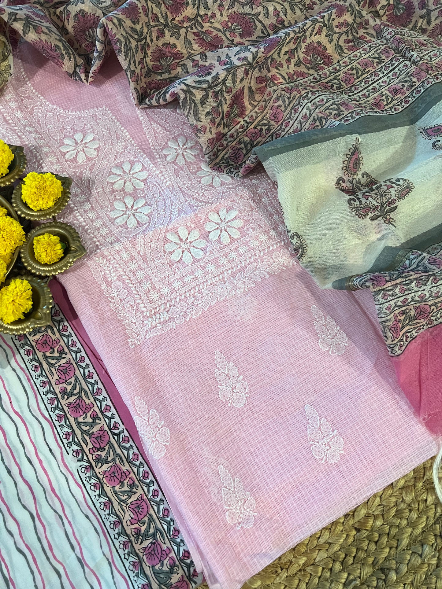 CHIKANKARI SUIT (PH8078)