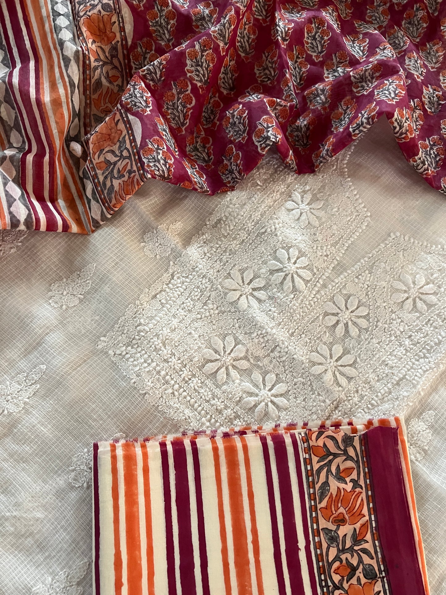 CHIKANKARI SUIT (PH8080)