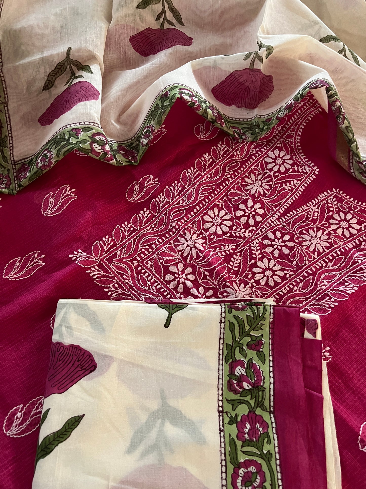 CHIKANKARI SUIT (PH8082)