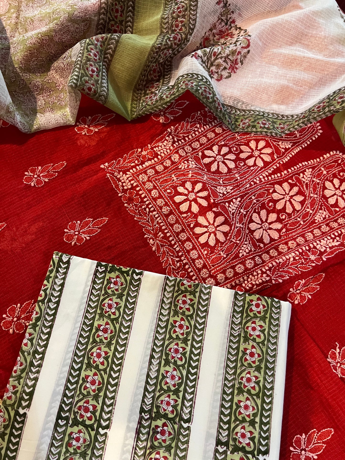 CHIKANKARI SUIT (PH8085)