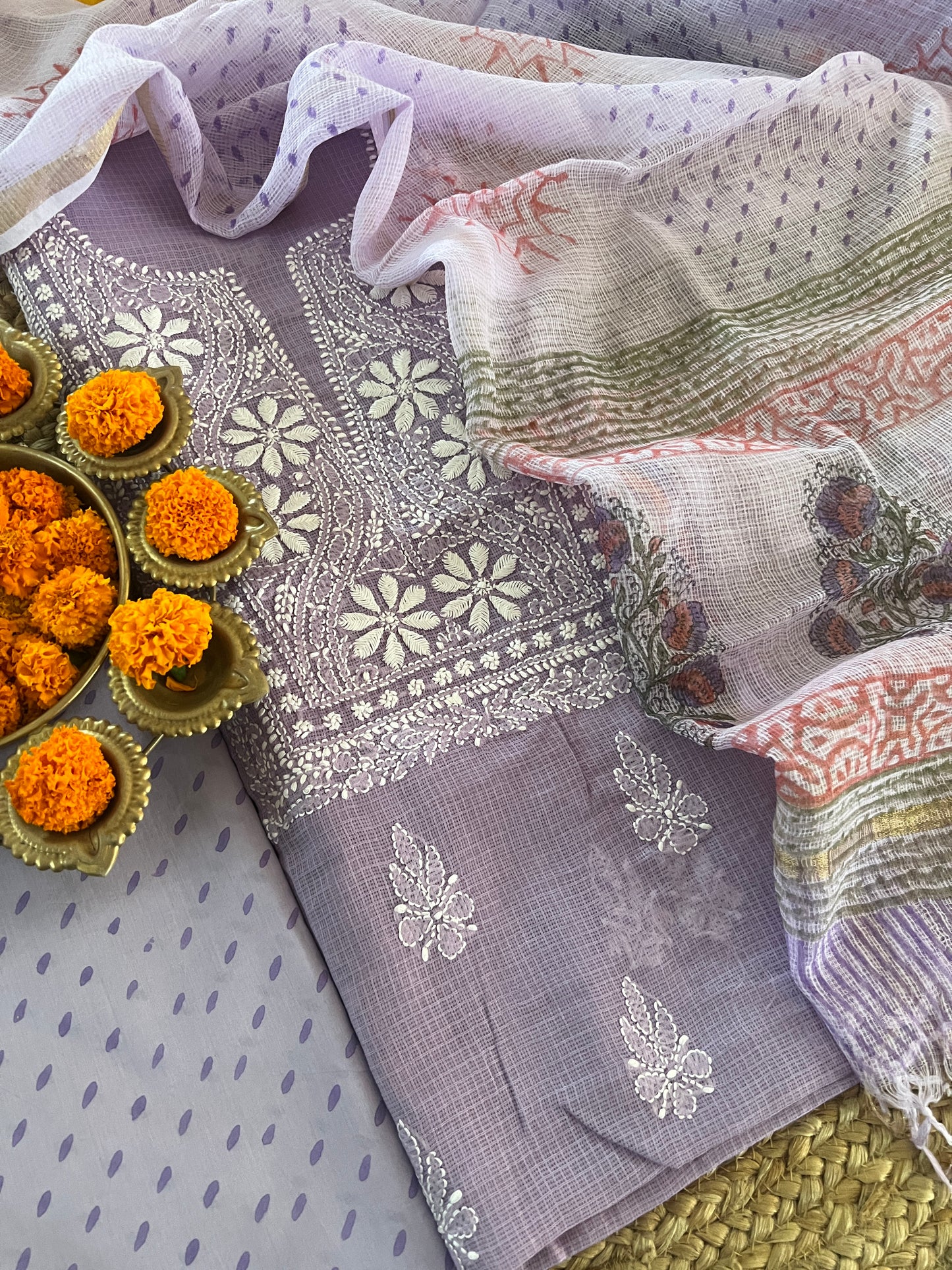 CHIKANKARI SUIT (PH8107)