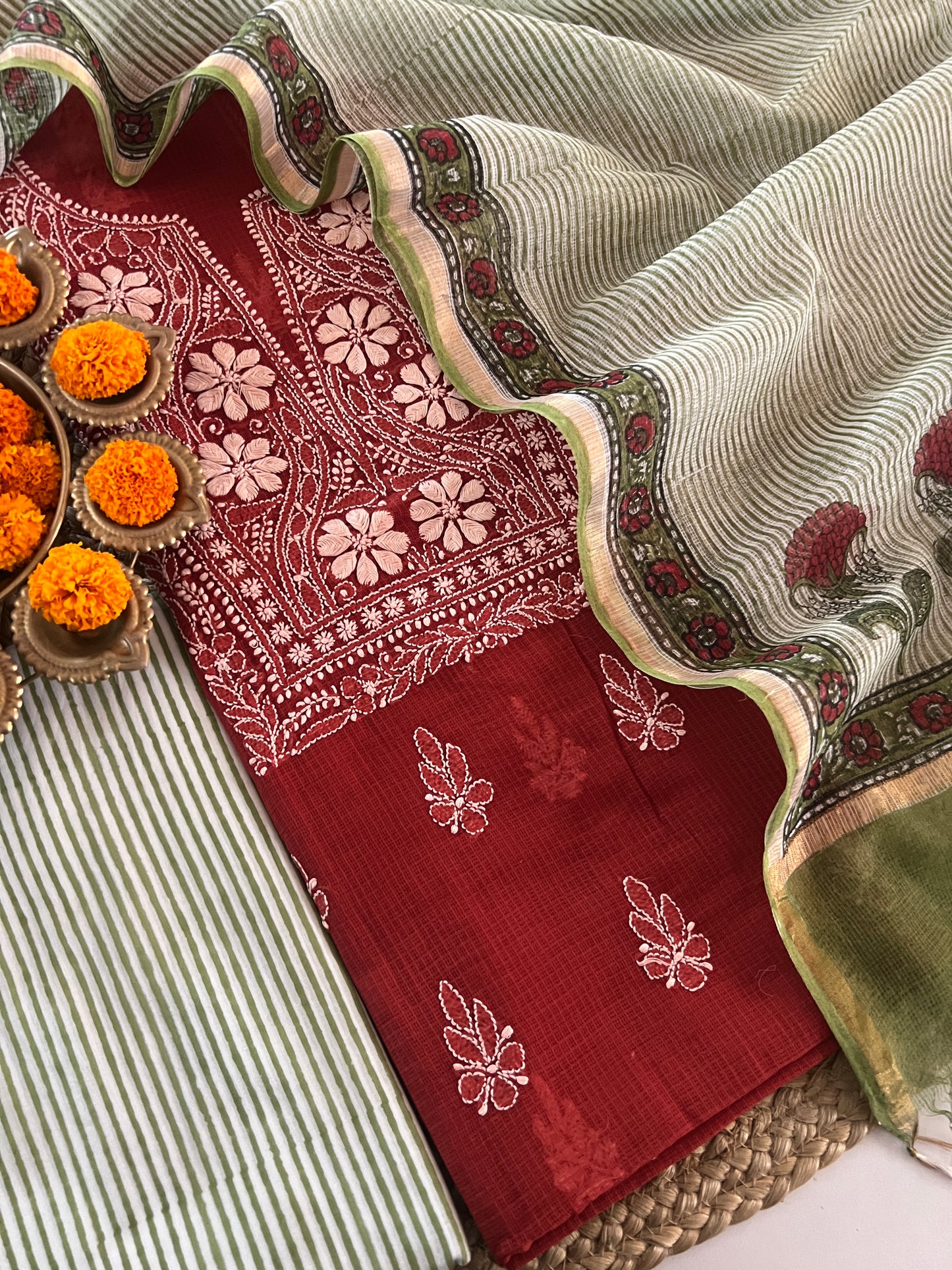 CHIKANKARI SUIT (PH8109)