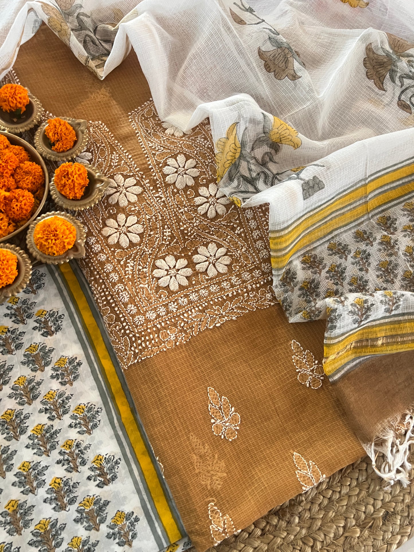 CHIKANKARI SUIT (PH8110)