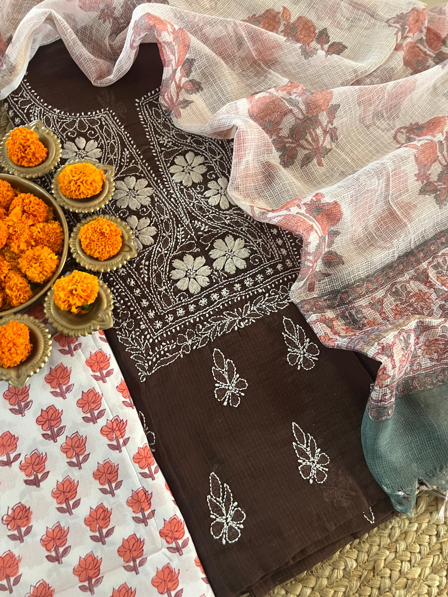 CHIKANKARI SUIT (PH8111)