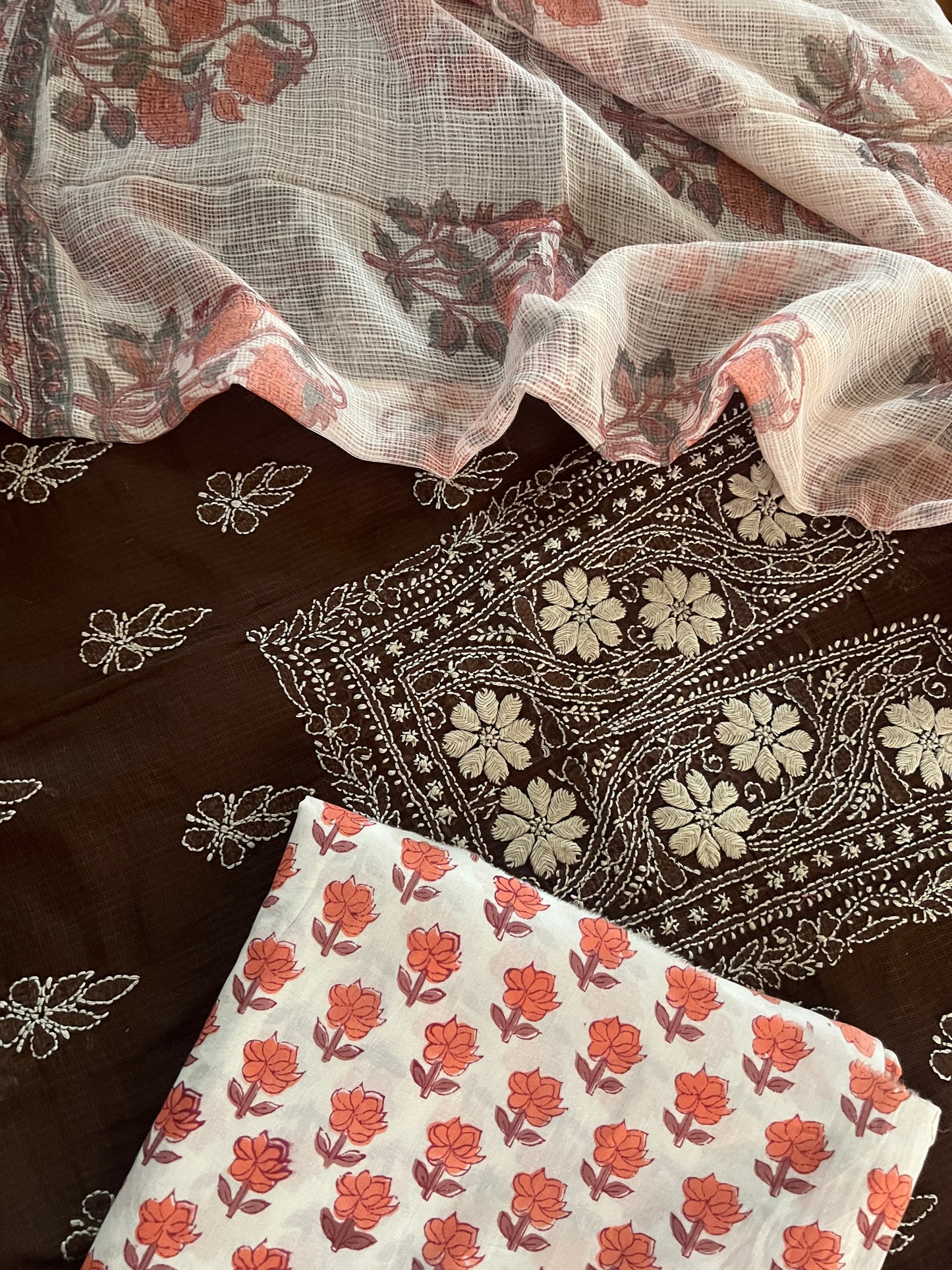 CHIKANKARI SUIT (PH8111)