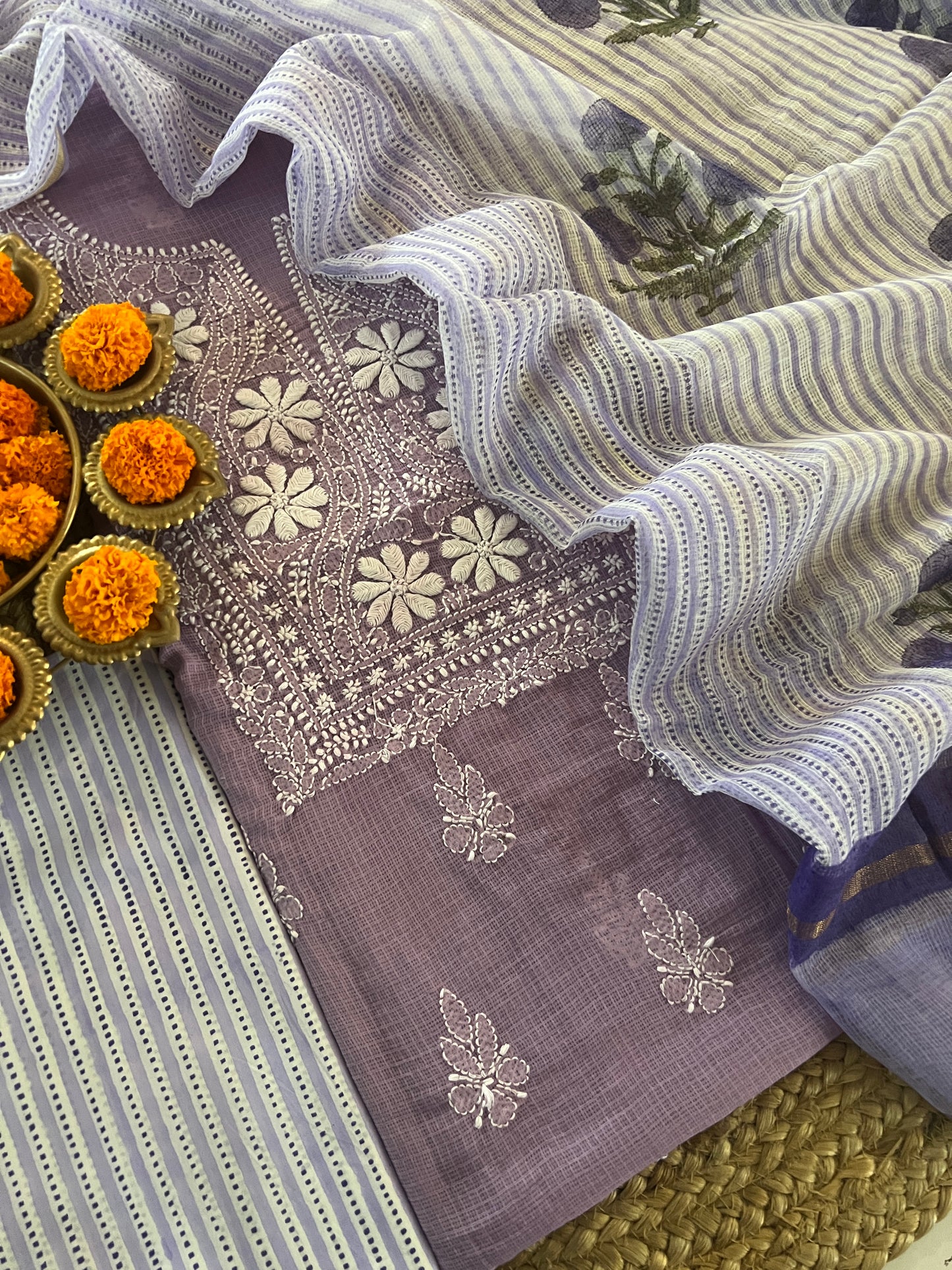 CHIKANKARI SUIT (PH8112)