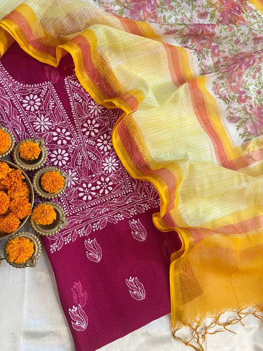 CHIKANKARI SUITS (PH8120)