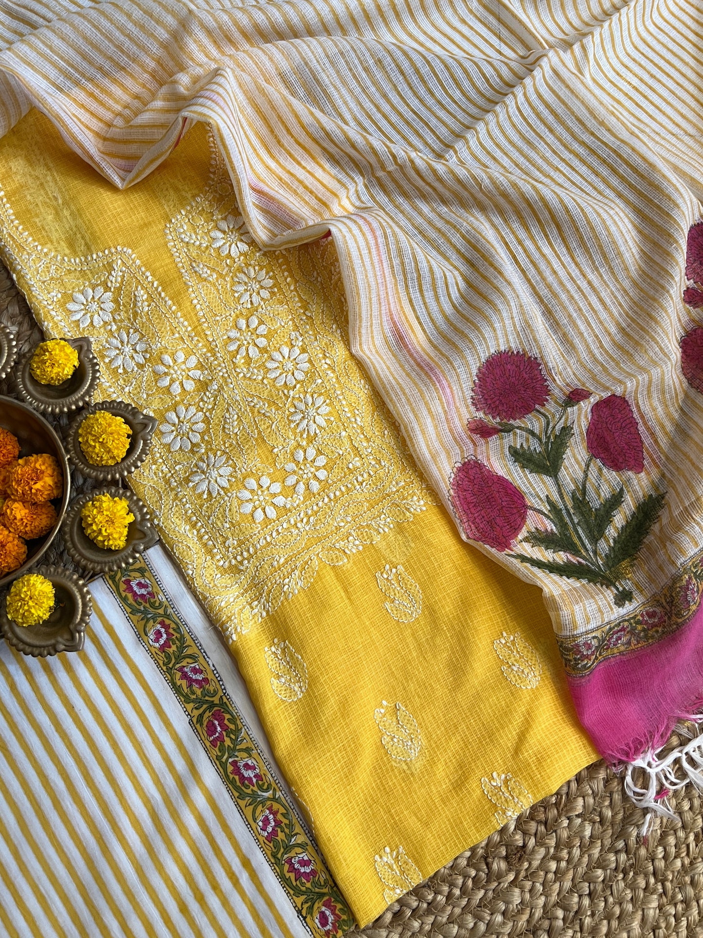 CHIKANKARI SUIT (PH8128)