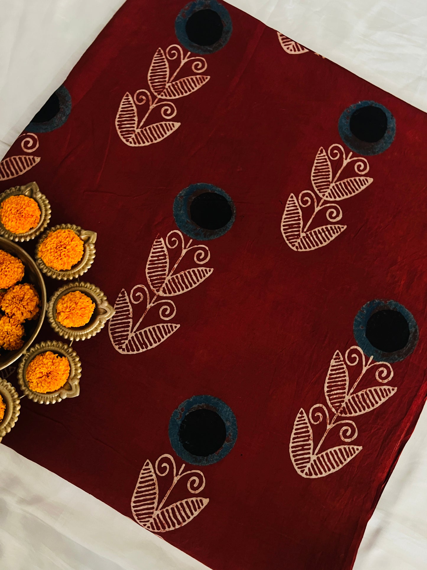 AJRAKH COTTON FABRIC (PH8185)