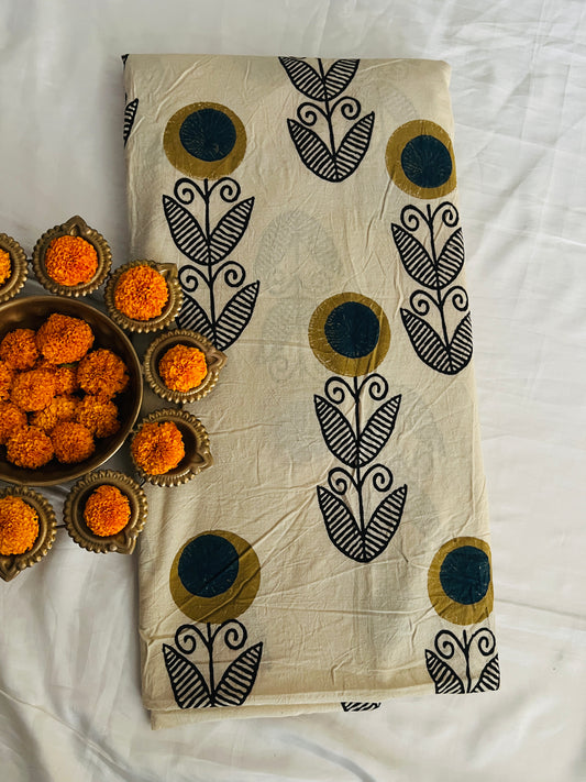 AJRAKH COTTON FABRIC (PH8186)