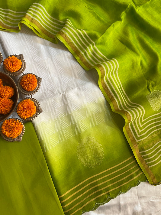 CHANDERI SILK SUITS (PH8193)