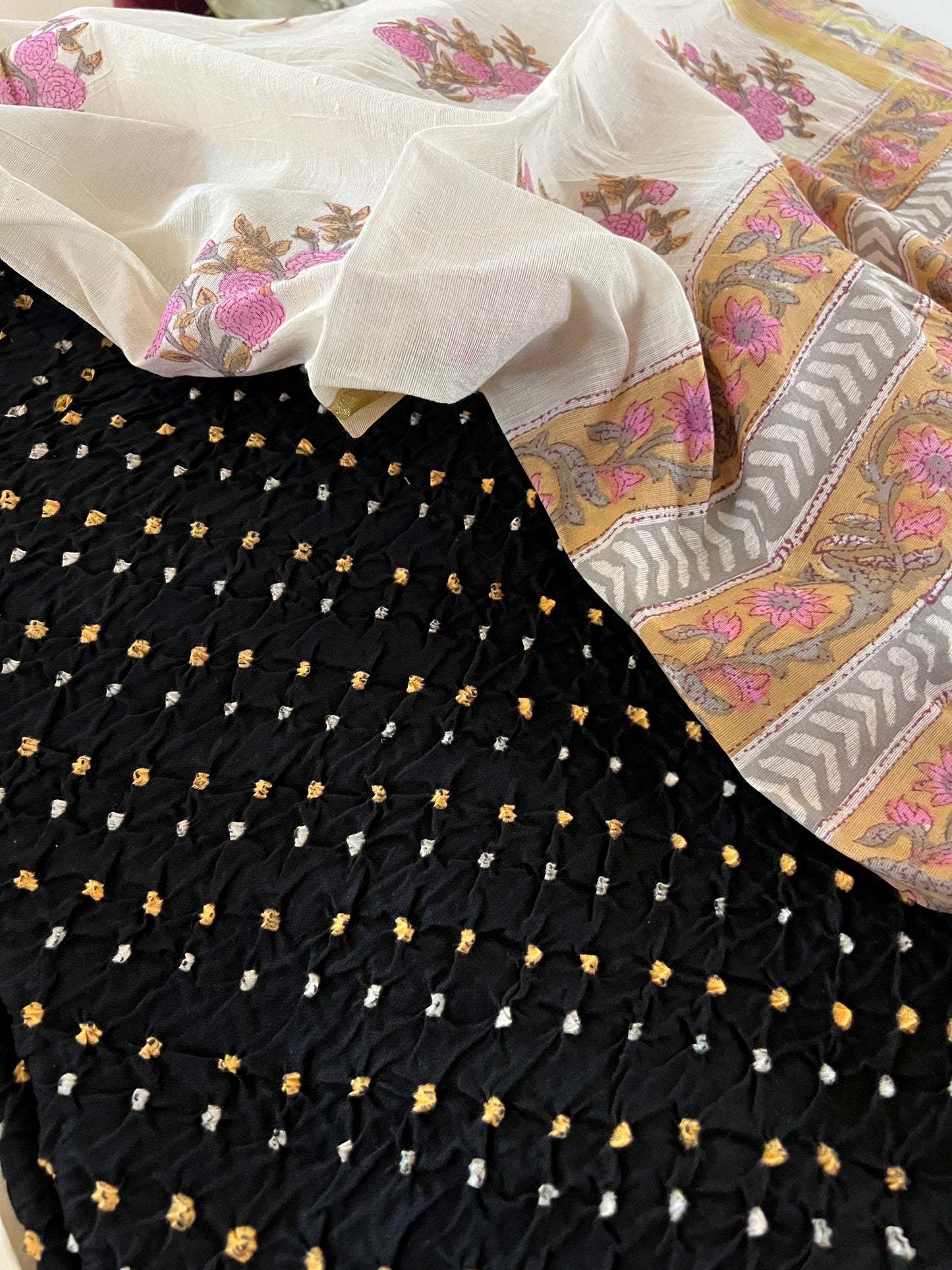 COTTON BANDHANI SUIT (PH8321)
