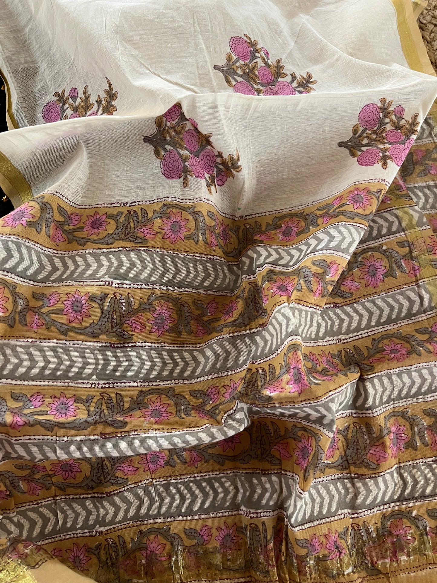 COTTON BANDHANI SUIT (PH8321)
