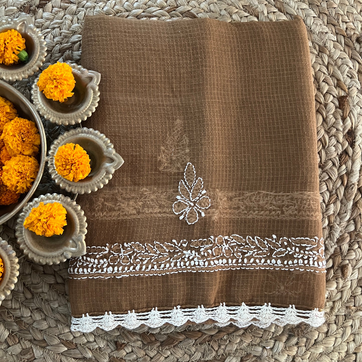 CHIKANKARI DUPATTA (PH8330)