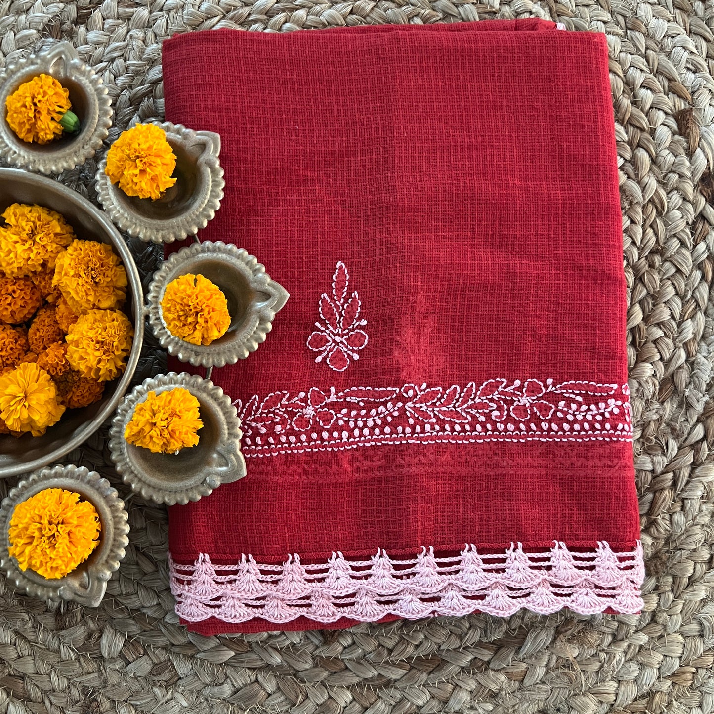 CHIKANKARI DUPATTA (PH8331)