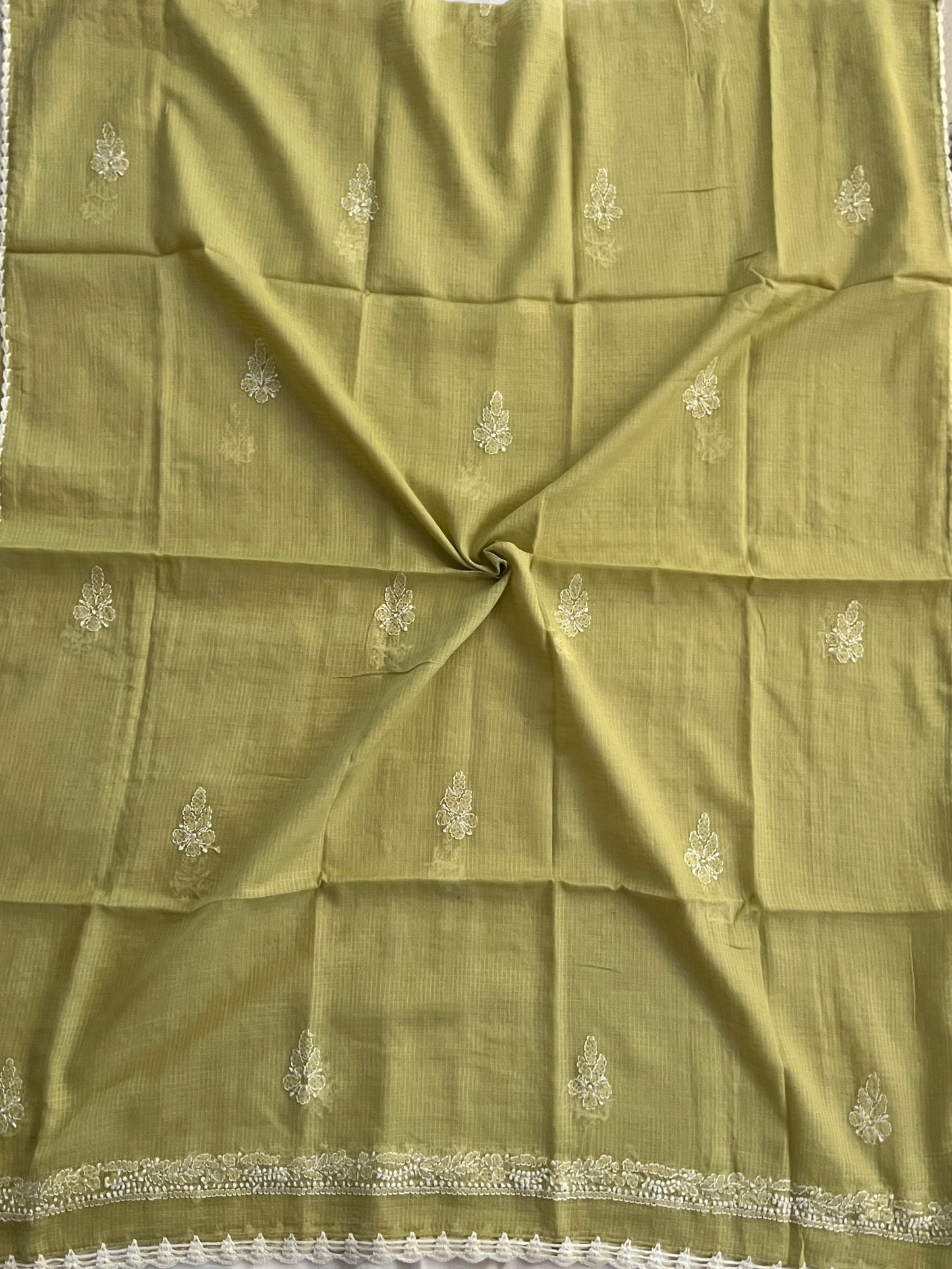 CHIKANKARI DUPATTA (8332)