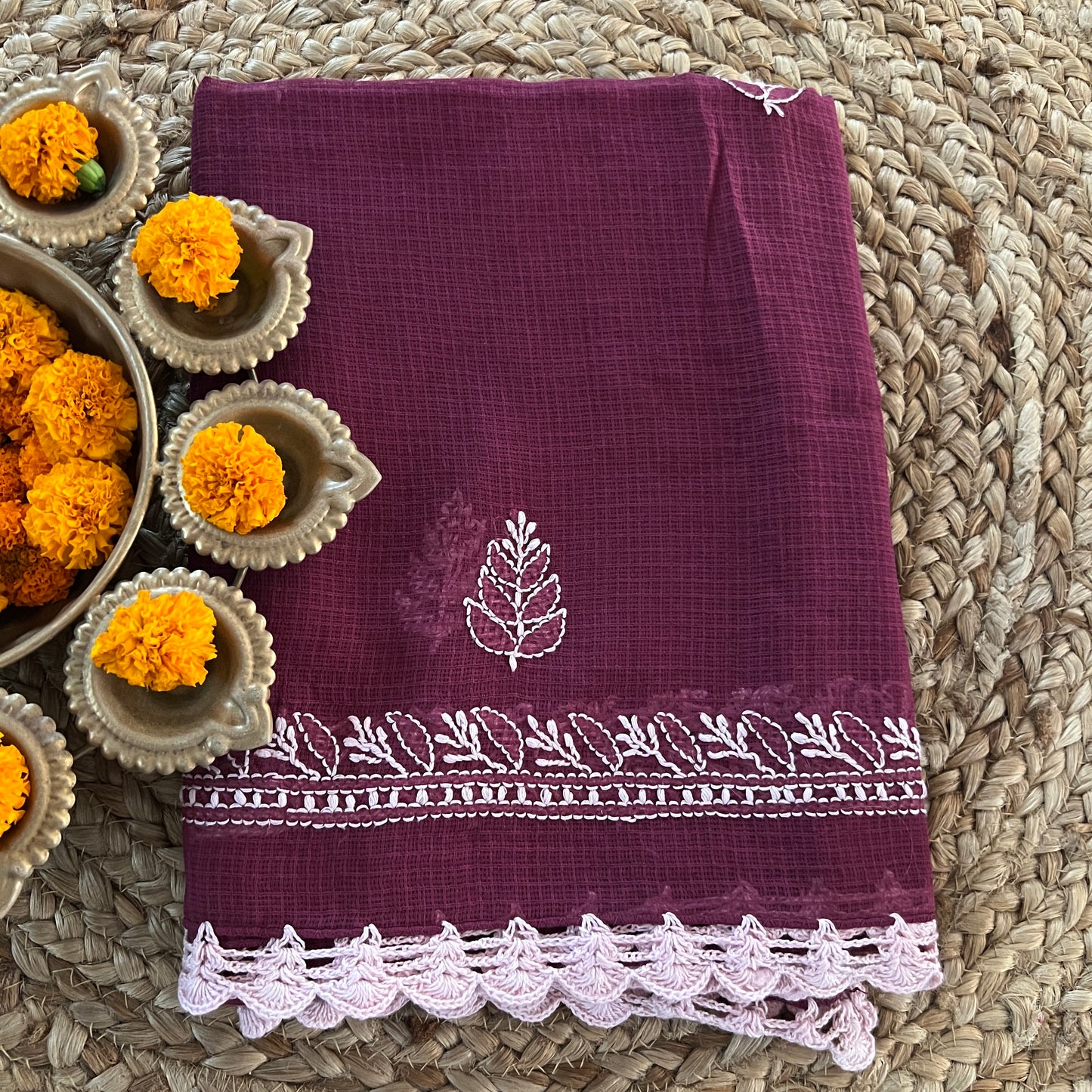 CHIKANKARI DUPATTA (PH8336)