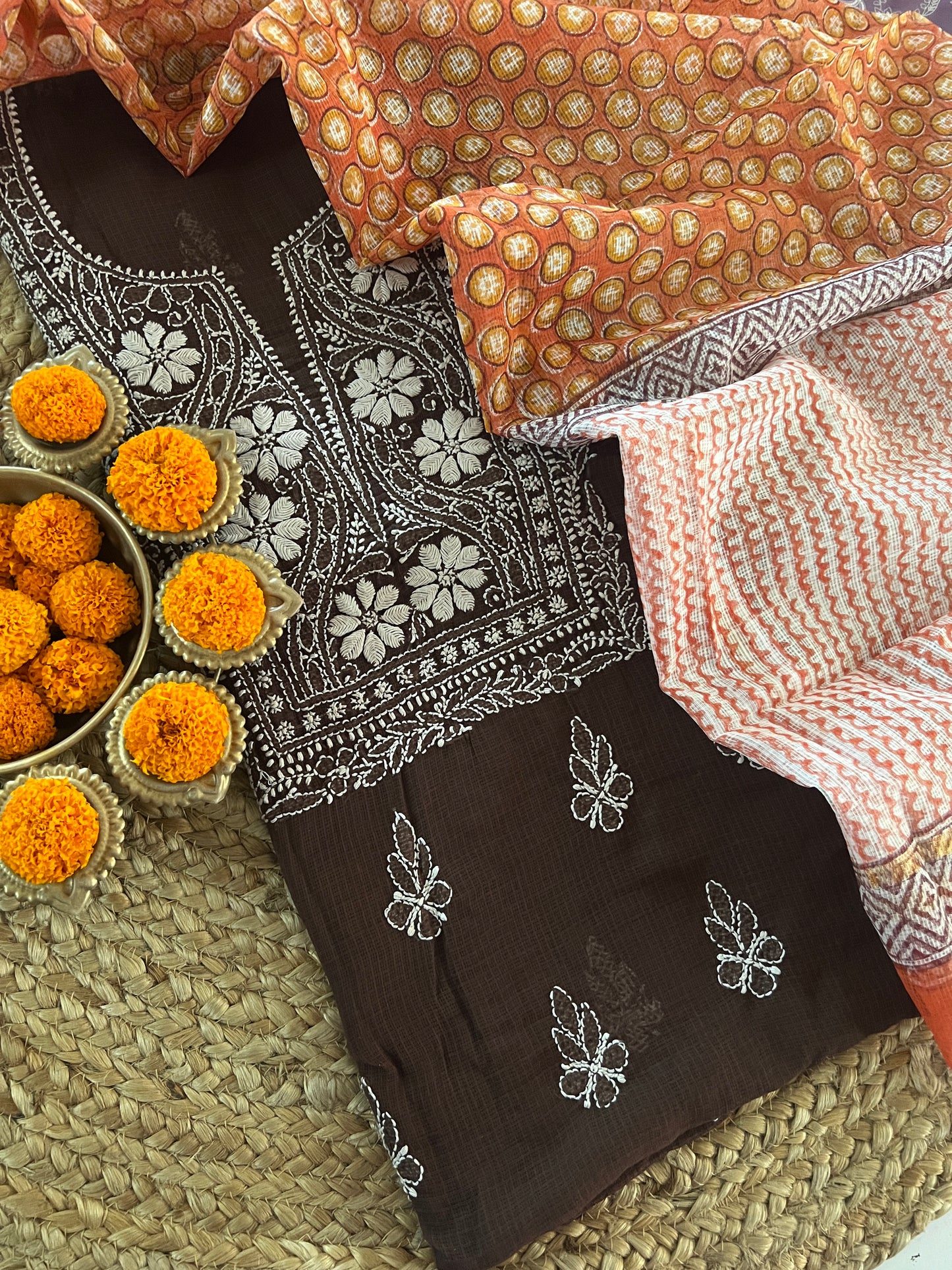 CHIKANKARI SUIT (PH8353)