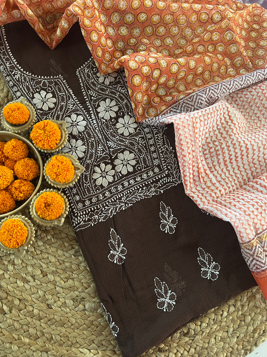 CHIKANKARI SUIT (PH8353)