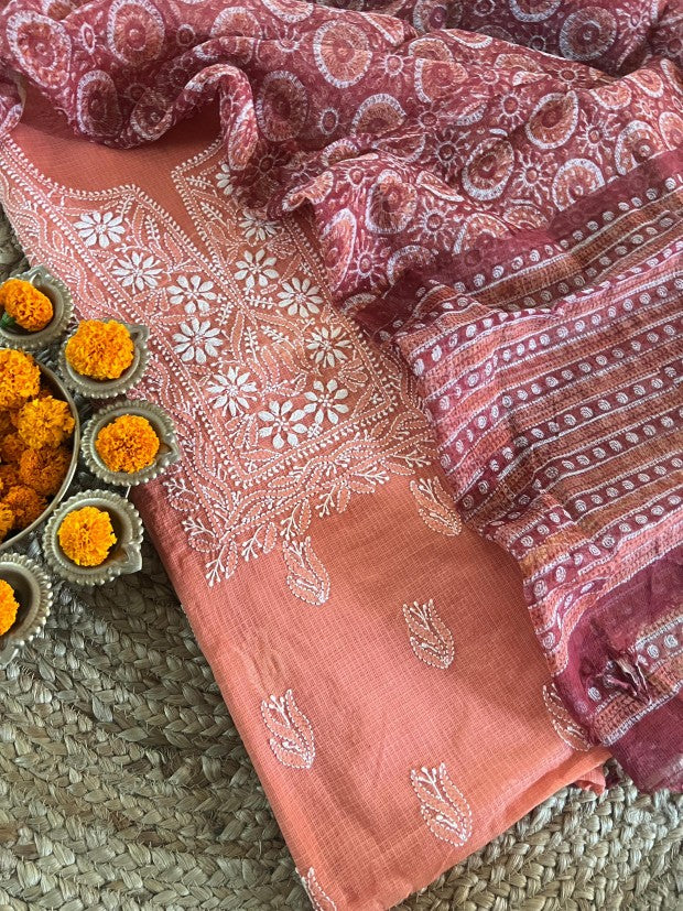 CHIKANKARI SUIT (PH8384)