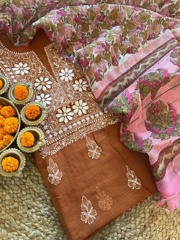 CHIKANKARI SUIT (PH8388)