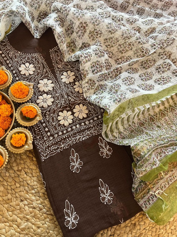 CHIKANKARI SUIT (PH8389)