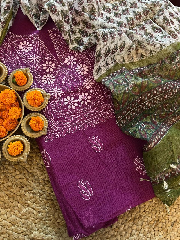 CHIKANKARI SUIT (PH8391)