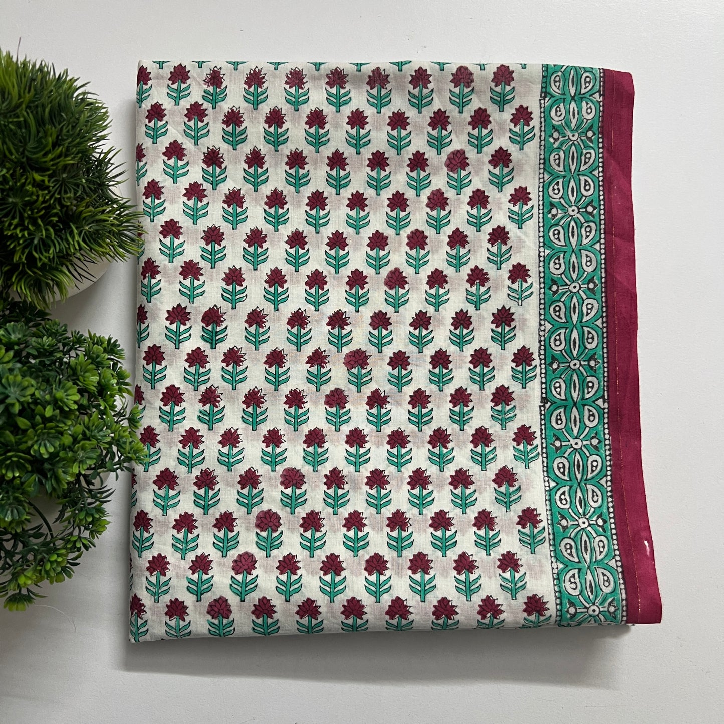 COTTON BLOCK PRINT KURTA (PH8417)