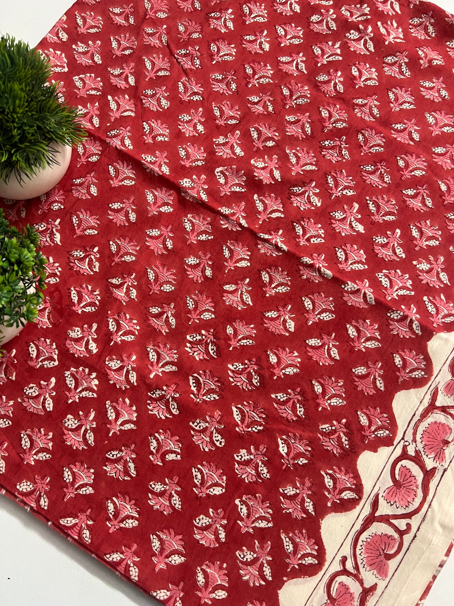 COTTON BLOCK PRINT KURTA (PH8419)