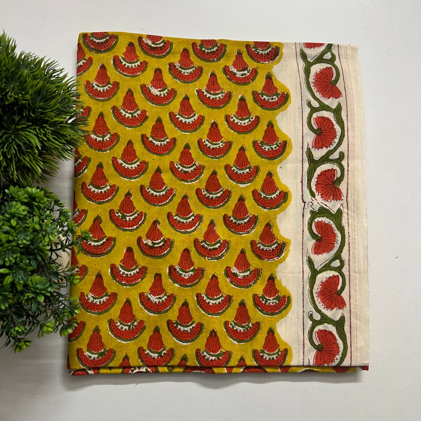 COTTON BLOCK PRINT KURTA (PH8423)
