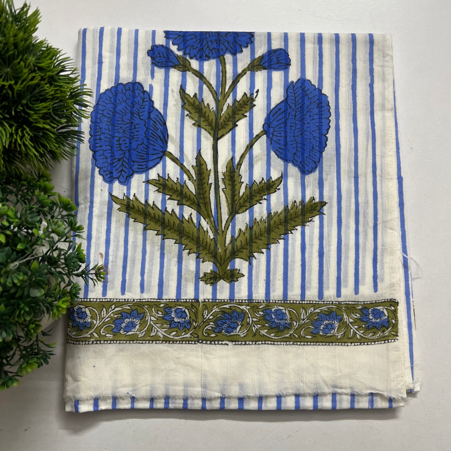 COTTON PANEL BLOCK PRINT KURTA (PH8430)