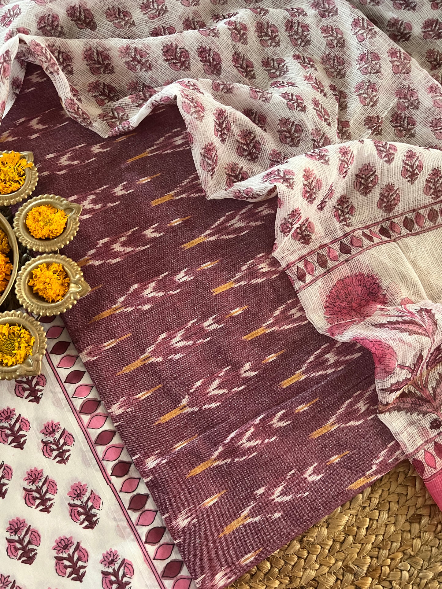 IKAT HANDLOOM SUIT (PH8634)