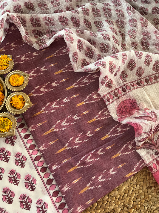 IKAT HANDLOOM SUIT (PH8634)