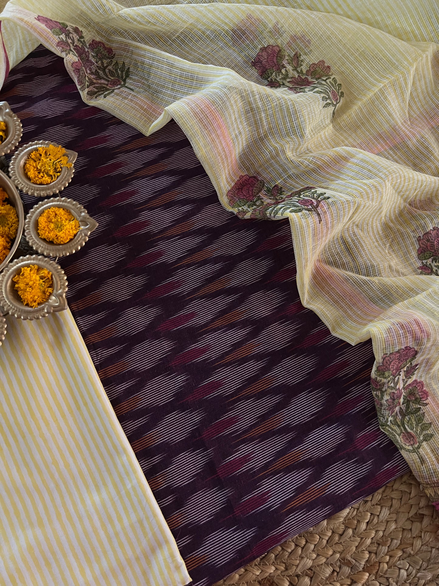 IKAT HANDLOOM SUIT (PH8635)