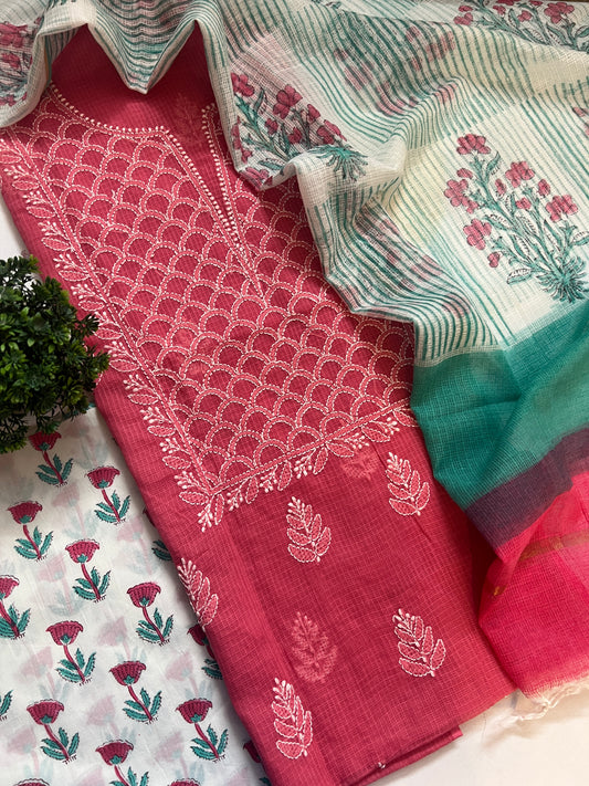 CHIKANKARI SUIT (PH8675)