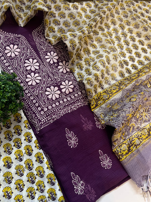CHIKANKARI SUIT (PH8677)