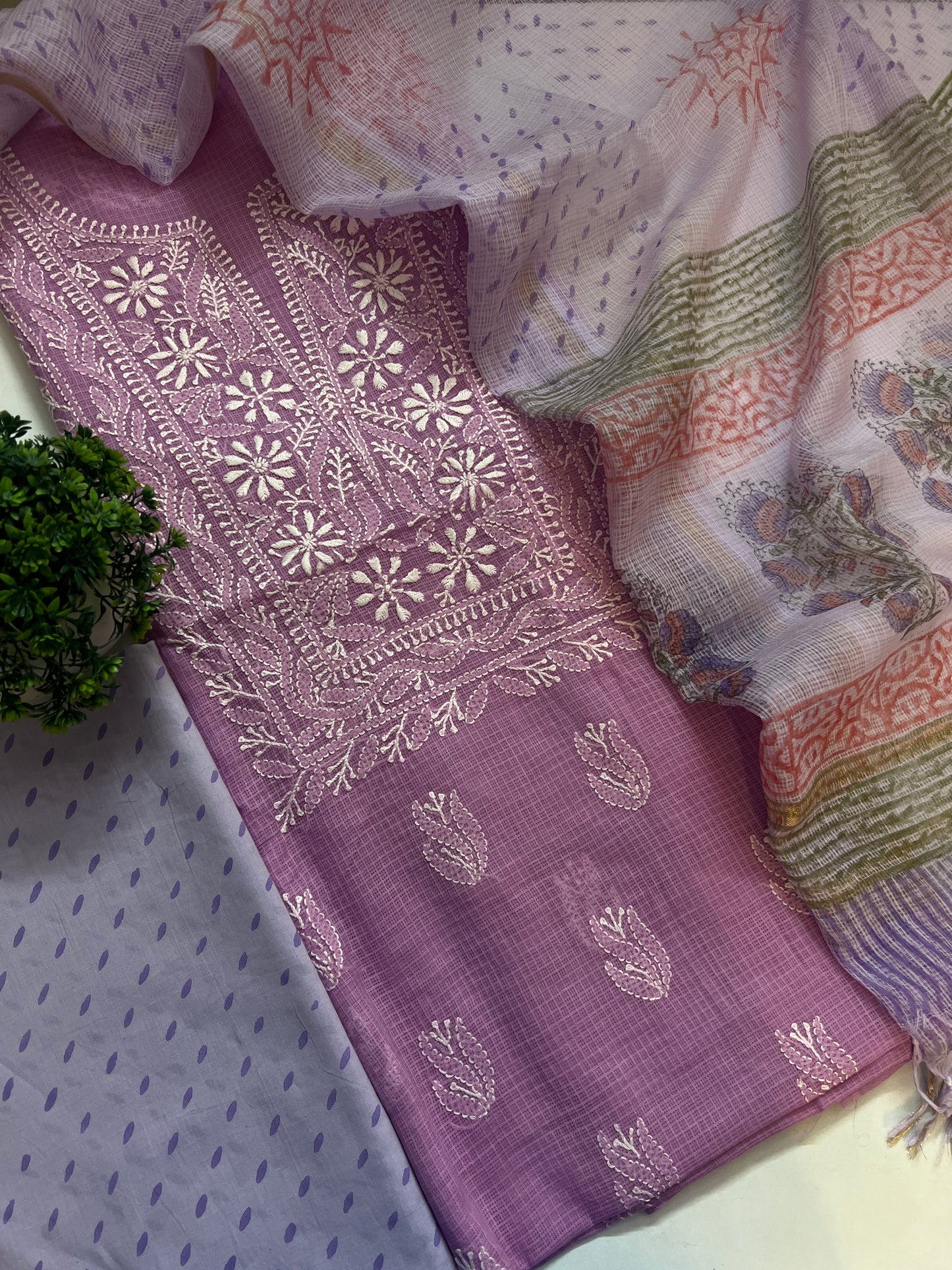 CHIKANKARI SUIT (PH8681)